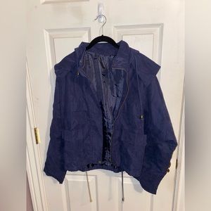 NWOT Navy Blue Jacket